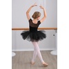 image:imageStelle Ballet Leotards for Girls with Tutu Skirt Ballerina Dance Costumes  Ballet tutu dress Soft stretch fabric Breathable comfort Tulle skirt Ballerina outfit Dance Performance Party01black