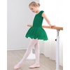 image:imageStelle Ballet Leotards for Girls with Tutu Skirt Ballerina Dance Costumes  Ballet tutu dress Soft stretch fabric Breathable comfort Tulle skirt Ballerina outfit Dance Performance Party01green