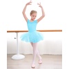 image:imageStelle Ballet Leotards for Girls with Tutu Skirt Ballerina Dance Costumes  Ballet tutu dress Soft stretch fabric Breathable comfort Tulle skirt Ballerina outfit Dance Performance Party01pool Blue
