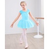 image:imageStelle Ballet Leotards for Girls with Tutu Skirt Ballerina Dance Costumes  Ballet tutu dress Soft stretch fabric Breathable comfort Tulle skirt Ballerina outfit Dance Performance Party01pool Blue