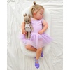 image:imageStelle Ballet Leotards for Girls with Tutu Skirt Ballerina Dance Costumes  Ballet tutu dress Soft stretch fabric Breathable comfort Tulle skirt Ballerina outfit Dance Performance Party01purple
