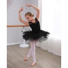 image:imageStelle Ballet Leotards for Girls with Tutu Skirt Ballerina Dance Costumes  Ballet tutu dress Soft stretch fabric Breathable comfort Tulle skirt Ballerina outfit Dance Performance Party01black