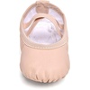 image:imageStelle Ballet Shoes for Girls Toddler Soft Leather Split Sole Practice  Ballet slippers Dance shoes Drawstring or nodrawstring design Suede leather sole Boys and girls Little and big kidsBallet Pink