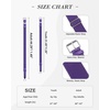 image:imageStelle Baseball Softball Belt Elastic Adjustable Girls Boys Youth Adults  Secure Metal Buckle Comfortable Stretch Fit Fastpitch Tee Ball Uniform Practice Game Day Durable Women MenPurple