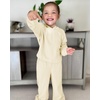 image:imageStelle Girls 2 Piece Fall Outfits Lounge Set 515 Y  Sweatpants with PocketsRibbed Long Sleeve Pullover HoodieElastic WaistStretch Lightweight Comfortable Easy Pull OnCreme