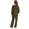 image:imageStelle Girls 2 Piece Fall Outfits Lounge Set 515 Y  Sweatpants with PocketsRibbed Long Sleeve Pullover HoodieElastic WaistStretch Lightweight Comfortable Easy Pull OnOlive Green
