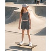 image:imageStelle Girls 2 Piece Outfits Tank Top and Shorts with Pockets 515 Years  Girls Ribbed Crop TopsScoop NeckSleeveless shirtsElastic Waist ShortsBow WaistSide PocketsCharcoal