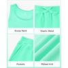 image:imageStelle Girls 2 Piece Outfits Tank Top and Shorts with Pockets 515 Years  Girls Ribbed Crop TopsScoop NeckSleeveless shirtsElastic Waist ShortsBow WaistSide PocketsMint Green