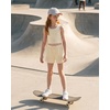 image:imageStelle Girls 2 Piece Outfits Tank Top and Shorts with Pockets 515 Years  Girls Ribbed Crop TopsScoop NeckSleeveless shirtsElastic Waist ShortsBow WaistSide PocketsVanilla
