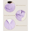 image:imageStelle Girls 2 Piece Sweatsuit Zip Up Hoodies Joggers Tracksuit Sets 515Y  Fleece LiningThick WarmCozyHooded Jackets with PocketsFull Zip Up SweatshirtsJogger with PocketsEasy Pull OnLavender