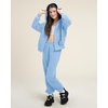 image:imageStelle Girls 2 Piece Sweatsuit Zip Up Hoodies Joggers Tracksuit Sets 515Y  Fleece LiningThick WarmCozyHooded Jackets with PocketsFull Zip Up SweatshirtsJogger with PocketsEasy Pull OnBlue