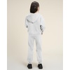 image:imageStelle Girls 2 Piece Sweatsuit Zip Up Hoodies Joggers Tracksuit Sets 515Y  Fleece LiningThick WarmCozyHooded Jackets with PocketsFull Zip Up SweatshirtsJogger with PocketsEasy Pull OnLight Heather Grey
