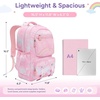 image:imageStelle Girls Backpack Butterfly Bookbag Kids School Bags  with Lunch boxKindergartenElementaryMiddle schoolRainbowPinkPurpleAges 6LightweightCuteRainbow Pink