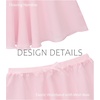 image:imageStelle Girls Ballet Skirt Chiffon Wrap Dance Skirt Mesh PullOn Skirt  Girls ballet skirt Pull on elastic waist Flowing movement Ballet Skirts for girls Dance Studio PerformanceBallet Pink