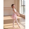 image:imageStelle Girls Ballet Skirt Chiffon Wrap Dance Skirt Mesh PullOn Skirt  Girls ballet skirt Pull on elastic waist Flowing movement Ballet Skirts for girls Dance Studio PerformanceBallet Pink