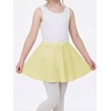 image:imageStelle Girls Ballet Skirt Chiffon Wrap Dance Skirt Mesh PullOn Skirt  Girls ballet skirt Pull on elastic waist Flowing movement Ballet Skirts for girls Dance Studio PerformanceLemon Butter