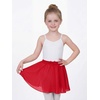 image:imageStelle Girls Ballet Skirt Chiffon Wrap Dance Skirt Mesh PullOn Skirt  Girls ballet skirt Pull on elastic waist Flowing movement Ballet Skirts for girls Dance Studio PerformanceRed