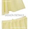 image:imageStelle Girls Ballet Skirt Chiffon Wrap Dance Skirt Mesh PullOn Skirt  Girls ballet skirt Pull on elastic waist Flowing movement Ballet Skirts for girls Dance Studio PerformanceLemon Butter