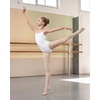 image:imageStelle Girls Camisole Leotards with Tights for BalletGymnasticsDanceWhite
