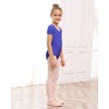 image:imageStelle Girls Cotton Ballet Dance Leotard with Bow Back for Dance Class  Cotton Soft stretch fabric Breathable Comfort fit Leotard for girls Toddler Ballet class Gymnastics Dance recitalIndigo