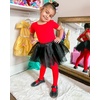 image:imageStelle Girls Cotton Ballet Dance Leotard with Bow Back for Dance Class  Cotton Soft stretch fabric Breathable Comfort fit Leotard for girls Toddler Ballet class Gymnastics Dance recital1red