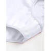 image:imageStelle Girls Cotton Ballet Dance Leotard with Bow Back for Dance Class  Cotton Soft stretch fabric Breathable Comfort fit Leotard for girls Toddler Ballet class Gymnastics Dance recital1white