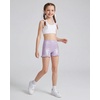 image:imageStelle Girls Dance Shorts Metallic Gymnastics Ruffle Short 615 Years  Sparkly Shiny Stretchy Comfortable Cheer Dancewear Athletic Birthday Party Kids Youth VolleyballLavender