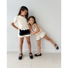 image:imageStelle Girls Dress Shoes Mary Jane Flats for School Party Flower Girl  Hookandloop closure Princess shoes Cushioned comfort Uniform Wedding Dress occasions Patent finish Glitter finish1black