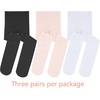 image:imageStelle Girls Footed Ballet Tights for Dance Class Toddler Kids 2T15Y  High Waist Stretch Opaque Coverage Soft Stocking Teen amp Youth Pantyhose Ballerina Studio Stage Performance RecitalBallet Pinkwhiteblack