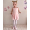image:imageStelle Girls Footed Ballet Tights for Dance Class Toddler Kids 2T15Y  High Waist Stretch Opaque Coverage Soft Stocking Teen amp Youth Pantyhose Ballerina Studio Stage Performance RecitalBallet Pinkwhitetan