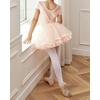 image:imageStelle Girls Footed Ballet Tights for Dance Class Toddler Kids 2T15Y  High Waist Stretch Opaque Coverage Soft Stocking Teen amp Youth Pantyhose Ballerina Studio Stage Performance RecitalBallet Pinkwhite