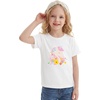image:imageStelle Girls Graphic T Shirt Cotton Crewneck Short Sleeve Casual Tee  Classic fit Short sleeve Soft cotton blend Breathable Stretch Graphic print School Playdates Vacation Girls tshirtPink Unicornwhite
