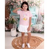 image:imageStelle Girls Graphic T Shirt Cotton Crewneck Short Sleeve Casual Tee  Classic fit Short sleeve Soft cotton blend Breathable Stretch Graphic print School Playdates Vacation Girls tshirtLilac Unicornpink