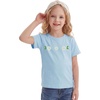 image:imageStelle Girls Graphic T Shirt Cotton Crewneck Short Sleeve Casual Tee  Classic fit Short sleeve Soft cotton blend Breathable Stretch Graphic print School Playdates Vacation Girls tshirtBaby Daisyblue