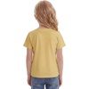 image:imageStelle Girls Graphic T Shirt Cotton Crewneck Short Sleeve Casual Tee  Classic fit Short sleeve Soft cotton blend Breathable Stretch Graphic print School Playdates Vacation Girls tshirtBlue Garlandyellow