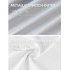 image:imageStelle Girls Metallic Hip Hop Pants Shiny Cargo Joggers Pant  Shiny Leggings Sequin Sparkly Material Adjustable Drawstring School Events Disco Street Running Kids YouthHolograph Silver