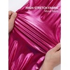 image:imageStelle Girls Metallic Hip Hop Pants Shiny Cargo Joggers Pant  Shiny Leggings Sequin Sparkly Material Adjustable Drawstring School Events Disco Street Running Kids YouthMetal Fuchsia