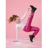 image:imageStelle Girls Metallic Hip Hop Pants Shiny Cargo Joggers Pant  Shiny Leggings Sequin Sparkly Material Adjustable Drawstring School Events Disco Street Running Kids YouthMetal Fuchsia