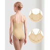 image:imageStelle Girls Seamless Camisole Leotard with Convertible TightsLight Nude