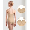 image:imageStelle Girls Seamless Camisole Leotard with Convertible TightsNude