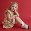 image:imageStelle Girls Socks Cotton Ruffle Athletic Ankle Sock 345 Pairs for Kids  Sporty Stripes Activewear Sock Breathable Comfort Soft Sweet Frilly Trim Stretchy Ribbed Big Girl Toddler 318 YearsRed Bowpink Bowblack Bow