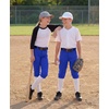 image:imageStelle Girls Softball Pants Knickers Style with Pockets for Youth Kids  Kneehigh Fastpitch Tee Ball Belt Loops Double Knee Performance Durable Practice Game Day Elastic Leg OpeningsBlue
