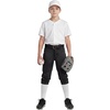 image:imageStelle Girls Softball Pants Knickers Style with Pockets for Youth Kids  Kneehigh Fastpitch Tee Ball Belt Loops Double Knee Performance Durable Practice Game Day Elastic Leg OpeningsBlack