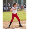 image:imageStelle Girls Softball Pants Knickers Style with Pockets for Youth Kids  Kneehigh Fastpitch Tee Ball Belt Loops Double Knee Performance Durable Practice Game Day Elastic Leg OpeningsRed
