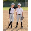 image:imageStelle Girls Softball Pants Knickers Style with Pockets for Youth Kids  Kneehigh Fastpitch Tee Ball Belt Loops Double Knee Performance Durable Practice Game Day Elastic Leg OpeningsLight Grey