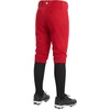 image:imageStelle Girls Softball Pants Knickers Style with Pockets for Youth Kids  Kneehigh Fastpitch Tee Ball Belt Loops Double Knee Performance Durable Practice Game Day Elastic Leg OpeningsRed