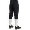 image:imageStelle Girls Softball Pants Knickers Style with Pockets for Youth Kids  Kneehigh Fastpitch Tee Ball Belt Loops Double Knee Performance Durable Practice Game Day Elastic Leg OpeningsBlack