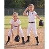 image:imageStelle Girls Softball Pants Knickers Style with Pockets for Youth Kids  Kneehigh Fastpitch Tee Ball Belt Loops Double Knee Performance Durable Practice Game Day Elastic Leg OpeningsWhite