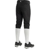 image:imageStelle Girls Softball Pants Knickers Style with Pockets for Youth Kids  Kneehigh Fastpitch Tee Ball Belt Loops Double Knee Performance Durable Practice Game Day Elastic Leg OpeningsBlack