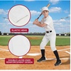 image:imageStelle Girls Softball Pants Knickers Style with Pockets for Youth Kids  Kneehigh Fastpitch Tee Ball Belt Loops Double Knee Performance Durable Practice Game Day Elastic Leg OpeningsWhite